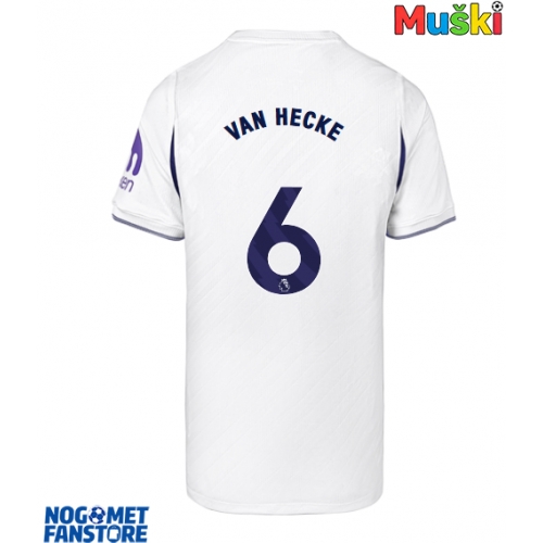 Tottenham Hotspur Jan Paul van Hecke #6 Domaci Dres 2026-27 Kratak Rukav
